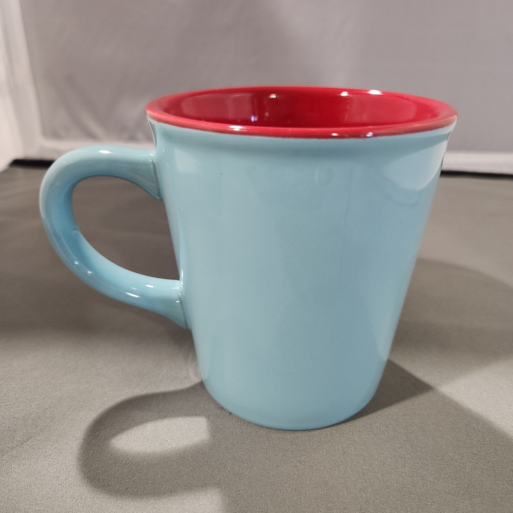 Hallmark Red and Blue Cheer Mug - Picture 3 of 8